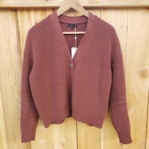 NWT! Quince Fisherman Boxy Cropped Sweater